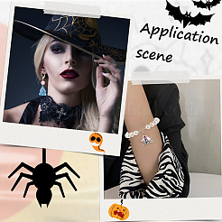 32 шт. 8 стиля подвески из эмалированного сплава с покрытием из сплава и распылением краски&nbsp;FIND-SC0010-20