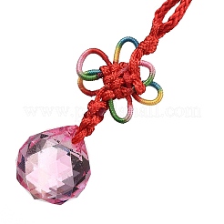 Стеклянные круглые шары подвесные украшения&nbsp;HJEW-Z006-01C