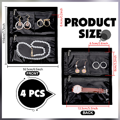 Тканевые сумки для хранения ювелирных изделий на молнии&nbsp;AJEW-WH0969-083