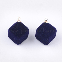 Флокированные акриловые подвески&nbsp;FIND-T046-30-03