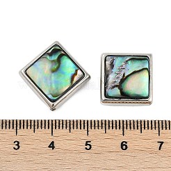 Бусины из натуральной ракушки пауа&nbsp;SSHEL-M024-03C-P