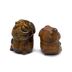 Натуральные украшения для выставки скульптур тигрового глаза&nbsp;G-F719-56B