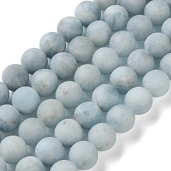 Природные Аквамарин бисер нитей&nbsp;G-C268-D01