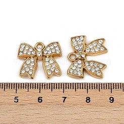 Подвески из нержавеющей стали 304 со стразами&nbsp;STAS-Z154-02G