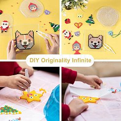 Цветок медведь звезда abc пластиковые перфорированные доски&nbsp;DIY-YW0008-45