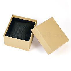 Прямоугольные бумажные подарочные коробки для ювелирных изделий&nbsp;CON-TAC0010-91G