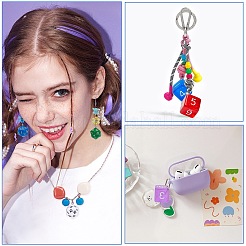 28 шт. 2 акриловых подвески&nbsp;OACR-PH0001-83