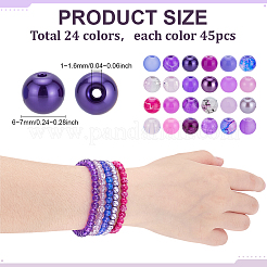 24 цвет прозрачного стекла&nbsp;GLAD-PH0001-07