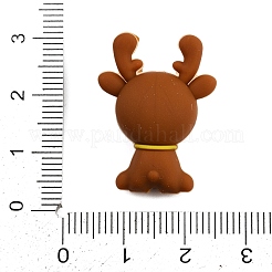 Рождественские силиконовые бусины&nbsp;LS-SIL-H008-01C