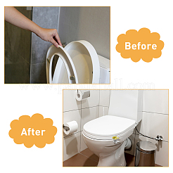 6шт 3-х цветная пластиковая ручка для крышки унитаза&nbsp;FIND-FH0009-34