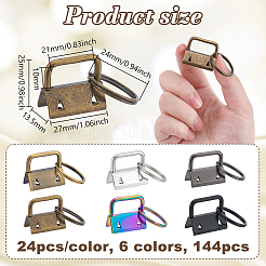 144 шт. 6-х цветные железные концы ленты&nbsp;IFIN-WA0001-01