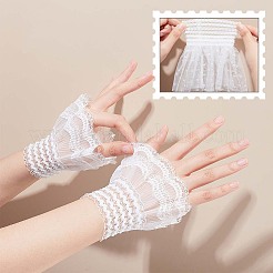 2 пара 2 нарукавников из полиэстера&nbsp;AJEW-NB0004-03A