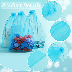 30 шт. большие мешочки из органзы&nbsp;OP-SP0001-03A-05