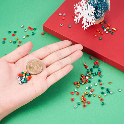 Выпечка краска стеклянные бусины&nbsp;SEED-CJ0001-01