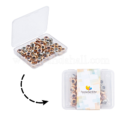 Латунные бусины&nbsp;KK-PH0035-75-WH