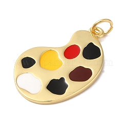 Латунь эмаль подвески&nbsp;KK-L216-005G