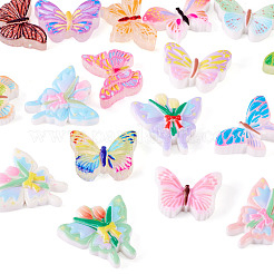 75 шт. 3 стиля кабошонов из непрозрачной эмалевой смолы&nbsp;CRES-TA0001-52