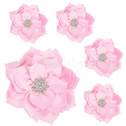 Аксессуары для украшений из полиэстера и стразов&nbsp;DIY-WH20063-015E