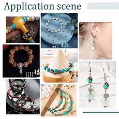 Тибетском стиле сплав Шарики прокладки&nbsp;TIBEB-PH0004-39AS