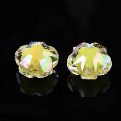 Цвет AB прозрачный акриловый бисер&nbsp;PACR-S221-009