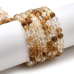 Арбуз камень стеклянные бусы пряди&nbsp;G-L621-B03-6mm