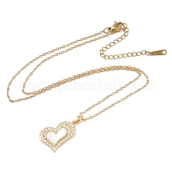 201 ожерелье из нержавеющей стали с цепочкой&nbsp;NJEW-P309-12G