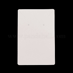 Открытки с прямоугольными бумажными серьгами&nbsp;LS-CDIS-D007-01G