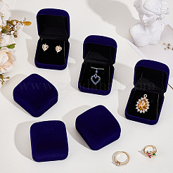 Флокированные коробки для хранения подвесок&nbsp;CON-WH0089-181B