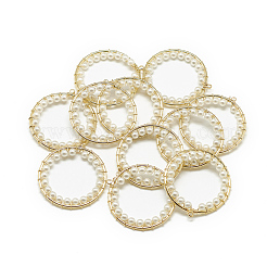 Абс пластмассовые жемчужные подвески&nbsp;KK-T032-078G