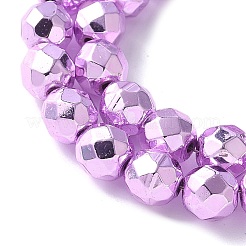 Гальванические нити из синтетических немагнитных гематитовых бусин&nbsp;G-B132-B01-01I