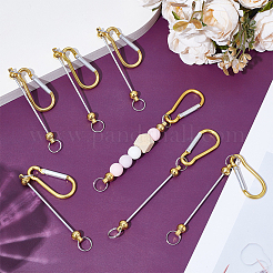 15шт сплав с карабинами для скалолазания&nbsp;AJEW-UN0002-10