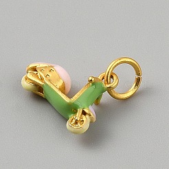 Подвески из эмали и сплава&nbsp;PALLOY-S050-01G-1