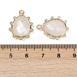 Подвески из натурального лунного камня с огранкой&nbsp;G-K347-06G-05