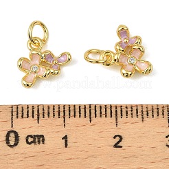 Латунь эмаль подвески&nbsp;KK-C107-19G