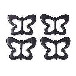 Застежки из смолы&nbsp;LS-RESI-WH0008-25A