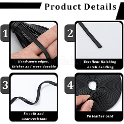 PU кожаный шнур&nbsp;OCOR-WH20016-03A-02