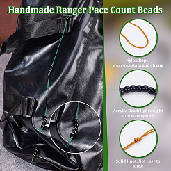 Подвеска из акриловых бусин&nbsp;HJEW-DR00010