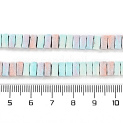 Натуральные бусины из радужного алашанского агата&nbsp;G-NH0022-K01-01