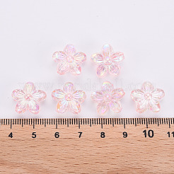 Прозрачные акриловые бусины&nbsp;TACR-S154-45C-902