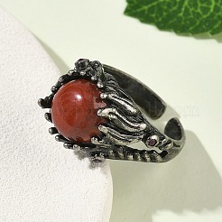 Кольца-манжеты с натуральными и синтетическими драгоценными камнями&nbsp;G-H332-14AS