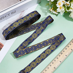 Вышивка полиэфирными лентами в этническом стиле OCOR-WH0109-042A-02