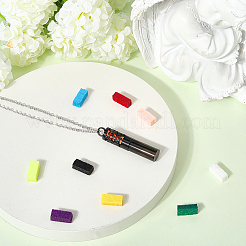 Ожерелья с подвесками в виде полых облачных колонн из нержавеющей стали 304&nbsp;NJEW-SC0001-47A