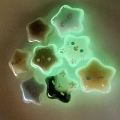 Светящиеся кабошоны из прозрачной смолы&nbsp;CRES-A062-01