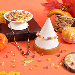 Прозрачные акриловые бусины на тему Дня благодарения&nbsp;MACR-SP0001-32B