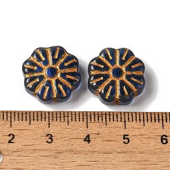 Прозрачные бусины лэмпворк&nbsp;LAMP-P065-03A-09