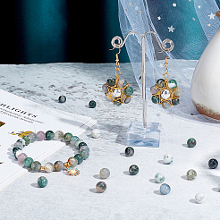 Натурального дерева агат бисер нитей&nbsp;G-AR0003-82