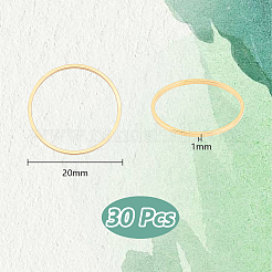 30 шт. соединительное кольцо из нержавеющей стали 201&nbsp;FIND-UN0003-65