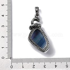 Природного флюорита подвески&nbsp;G-K338-42AS-02