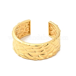 Кольцо-манжета из нержавеющей стали 304 с ионным покрытием (IP) для мужчин и женщин&nbsp;RJEW-I085-23G