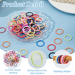 100 шт. 10-х цветные маркеры для петель&nbsp;IFIN-HS0001-04